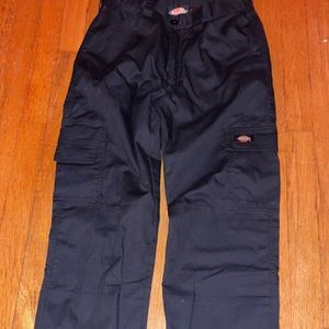 Black Dickies Cargo Pants 28L 34W